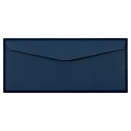 JAM PAPER #10 Business Premium Envelopes, 4 1/8" x 9 1/2", Navy Blue, Pack Of 25 1 thumbnail image