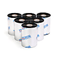 TSC Printronix Auto ID 8300-PWX Thermal Transfer 4-3/8”W x 2051'L Black Ribbons, Pack Of 6 Rolls 1 thumbnail image