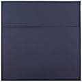 JAM Paper® Color Square Invitation Envelopes, 8 1/2" x 8 1/2", Gummed Seal, Navy Blue, Pack Of 25 1 thumbnail image