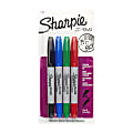 Sharpie® Twin-Tip CD/DVD Permanent Markers, Assorted, Pack Of 4 1 thumbnail image