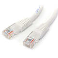 StarTech.com Cat5e Molded UTP Patch Cable, 15', White 1 thumbnail image
