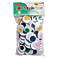 Charles Leonard Jumbo Round Wiggle Eyes, Assorted Colors And Sizes, 100 Per Bag, Pack Of 2 Bags