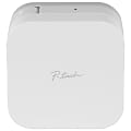 Brother® P-touch® PTP300BT CUBE Smartphone Label Maker, White 1 thumbnail image