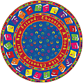 Flagship Carpets Circle Time Books Rug, Round, 12', Bright 1 thumbnail image