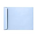 LUX Open-End 10" x 13" Envelopes, Peel & Press Closure, Baby Blue, Pack Of 500