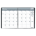 SKILCRAFT® 14-Month Monthly Planner, 8 1/2" x 11", 50% Recycled, Black, December 2016 to January 2018 (AbilityOne 7530-01-600-7611) 1 thumbnail image