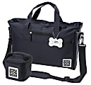 Overland Dog Gear Day Away Tote Bag, 11"H x 5"W x 16"D, Black