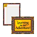 Barker Creek® Chart Set, Learning Is An Adventure, 17" x 22", Grades Pre-K+, Pack Of 2