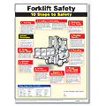 ComplyRight™ Forklift Safety Poster, English, 18" x 24"