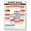 ComplyRight™ Forklift Safety Poster, English, 18" x 24" 1 thumbnail image