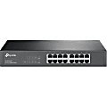 TP-Link® 16-Port Gigabit Ethernet Rackmount Switch, TL-SG1016D