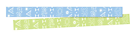 Barker Creek Double-Sided Borders, 3" x 35", Calm, 12 Strips Per Pack, Set Of 2 Packs 1 thumbnail image