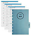 TUL® Discbound Refill Fitness Inserts, Junior Size, 100 Pages (50 Sheets), White 1 thumbnail image