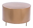 Zuo Modern Bor Coffee Table, Round, Gold 1 thumbnail image