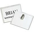 C-Line Sealed Clip Style Badge Holder Kit, Top Loading, 2 1/4" x 3 1/2", Pack Of 50 1 thumbnail image