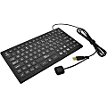 SIIG Industrial-/Medical-Grade Washable Backlit Wired Keyboard With Pointing Device, Black 1 thumbnail image