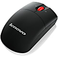 Lenovo Wireless Laser Mouse, 3 Button, Black, OA36188