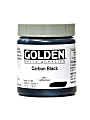 Golden Matte Acrylic Paint, 4 Oz, Carbon Black 1 thumbnail image