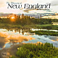 2024 BrownTrout Monthly Square Wall Calendar, 12" x 12", The Majesty of New England, January to December