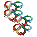 The Pencil Grip Wrist Coils, Multicolor, Pack Of 12 Coils