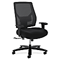 Basyx by HON Big & Tall Mid-Back Task Chair, Black
