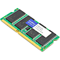 AddOn AA800D2S6/4G x1 JEDEC Standard 4GB DDR2-800MHz Unbuffered Dual Rank 1.8V 200-pin CL6 SODIMM - 100% compatible and guaranteed to work