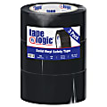 BOX Packaging Solid Vinyl Safety Tape, 3" Core, 2" x 36 Yd., Black, Case Of 3 1 thumbnail image