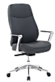 Serta® Commercial Motif Ergonomic Bonded Leather High-Back Executive Chair, Black
