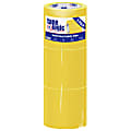 BOX Packaging Solid Vinyl Safety Tape, 3" Core, 4" x 36 Yd., Yellow, Case Of 3 1 thumbnail image