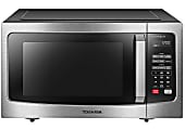 Toshiba 1.6 Cu Ft Microwave With Inverter Technology, Stainless Steel