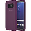 Incipio Octane Shock-Absorbing Co-Molded Case for Samsung Galaxy S8 - For Smartphone - Textured - Plum - Frosted - Shock Absorbing, Drop Resistant, Scratch Resistant - 72" Drop Height