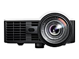 Optoma ML1050ST+ - DLP projector - RGB LED - 3D - 1000 lumens - WXGA (1280 x 800) - 16:10 - 720p - short-throw fixed lens