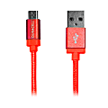 Duracell® Sync-And-Charge Micro USB Cable, 3', Pink 1 thumbnail image