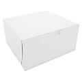 SCT® Bakery Boxes, Non-Window, 8" x 6" x 4", White, Pack Of 250 Boxes 1 thumbnail image
