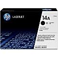 HP 14A Black Toner Cartridge, CF214A