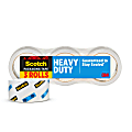 Scotch® Heavy-Duty Shipping Packing Tape, 1 -7/8" x 43-7/10 Yd., Pack Of 3 Rolls 1 thumbnail image