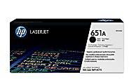 HP 651A Black Toner Cartridge, CE340A 1 thumbnail image