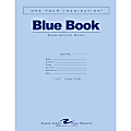 Roaring Spring Blue Book Wide-Ruled Examination Books, 8 1/2" x 11", Pack Of 50 1 thumbnail image
