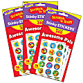 Trend Stinky Stickers, Awesome Pals, 240 Stickers Per Pack, Set Of 3 Packs