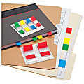 Redi-Tag Pop-Up Page Flags, 1/2" x 1 11/16", Assorted Colors, Pack Of 140 Flags
