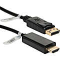 QVS DisplayPort To HDMI Digital A/V Cable, 15'