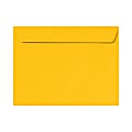 LUX Booklet 9" x 12" Envelopes, Gummed Seal, Sunflower Yellow, Pack Of 50 1 thumbnail image