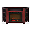 Cambridge® Stratford Electric Corner Fireplace, Cherry 1 thumbnail image