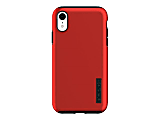 Incipio DualPro - Back cover for cell phone - rugged - polycarbonate - iridescent red/black - for Apple iPhone XR 1 thumbnail image