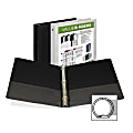 Samsill Economy Round Ring Value Insertable Binder - 1" Binder Capacity - Letter - 8 1/2" x 11" Sheet Size - 3 x Round Ring Fastener(s) - 2 Internal Pocket(s) - Assorted - Recycled - 12 / Carton
