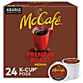 McCafe® Single-Serve Coffee K-Cup® Pods, Premium Roast, Carton Of 24