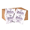 Medline Wash-Up Cleansing Towelettes, 7 1/2" x 4 1/2", White, 100 Towelettes Per Box, Case Of 10 Boxes