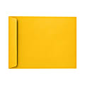 LUX Open-End 10" x 13" Envelopes, Peel & Press Closure, Sunflower Yellow, Pack Of 250
