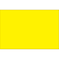 Tape Logic® Write™On Inventory Labels, DL634L, Rectangle, 10" x 3", Fluorescent Bright Yellow, Roll Of 250