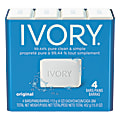 Ivory® Solid Hand Soap, Original Scent, 4 Oz, 4 Bars Per Pack, Case Of 18 Packs 1 thumbnail image